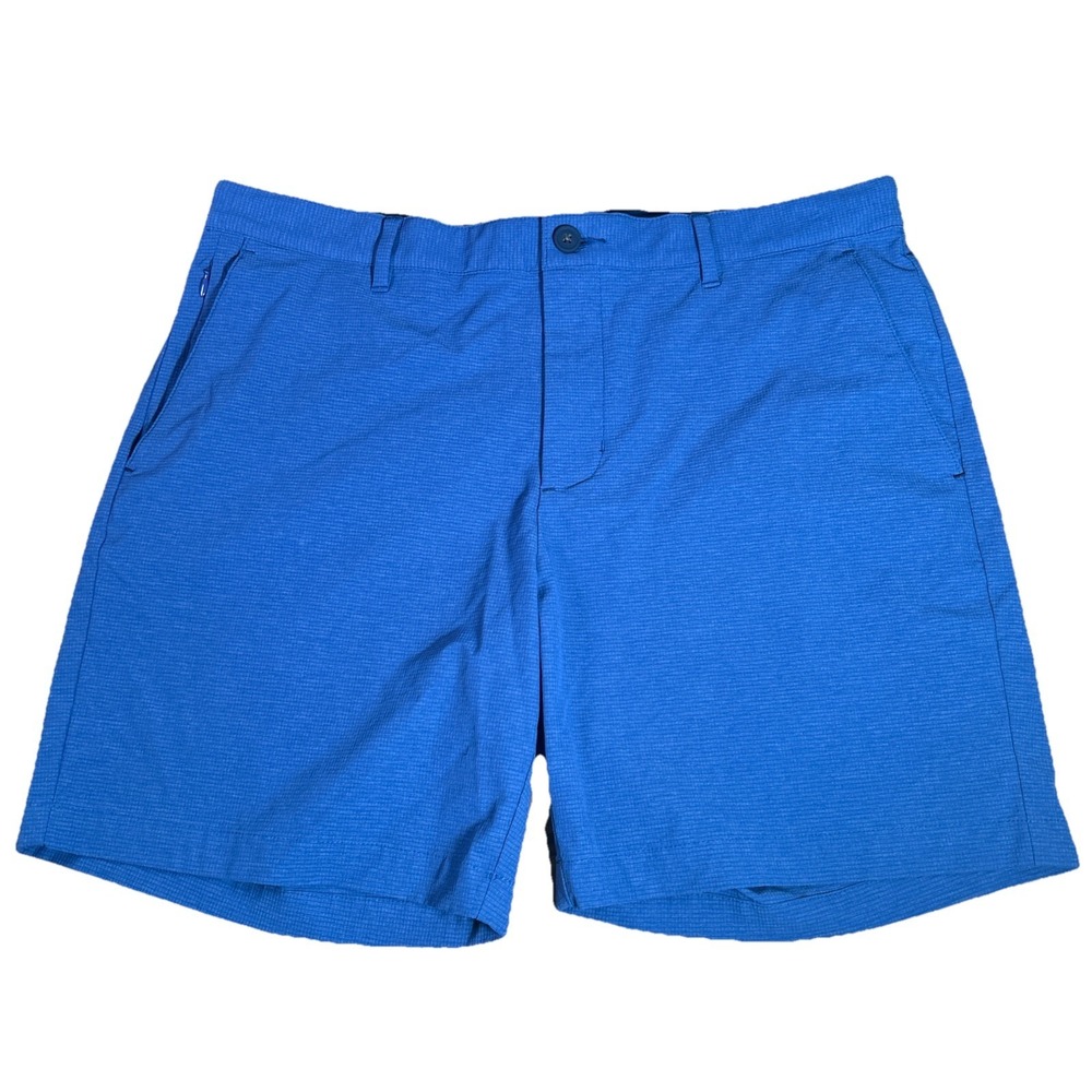 Tommy Bahama Men's 36 Chip Shot IslandZone 7" Shorts Performance Golf Beach Blue
